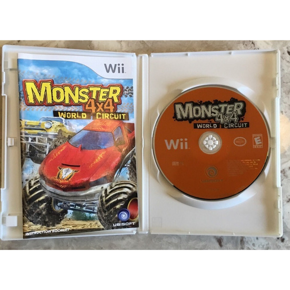 Monster 4x4 World Circuit Nintendo Wii 2006 Complete w/ Manual - Tested/ Working - Picture 4 of 5